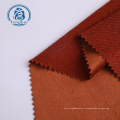 Tissu 100% polyester tricoté en faux suède French Terry
